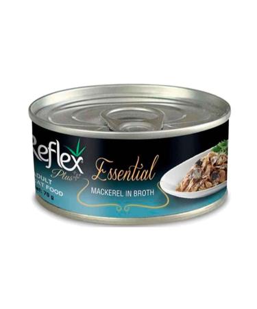 Reflex Plus Essential Mackerel Adult Cat Canned Food 70 gr