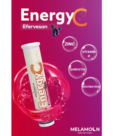 Melamoon Energy C Effervescent - Buy Online on GoSupps.com