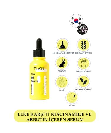 T AM Vita B3 Source Serum Niacinamide 2% Arbutin Anti-Dark Spot Serum
