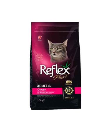 Reflex Plus Choosy Cat Food with Salmon for Picky Cats 1.5 Kg