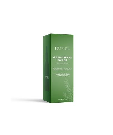 RUNEL Fast Hair Growth Oil Extra Strengthened Content for Damaged and Slow Growing Hair - Buy Online on GoSupps.com