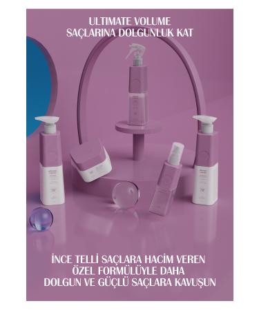 Nishlady Ultimate Volume Hair Mask Intensive Repairing and Moisturizing Mask for Fine Hair - Buy Online on GoSupps.com