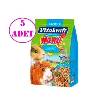 Vitakraft Menu Guinea Pig Food 1 Kg 5 Pcs