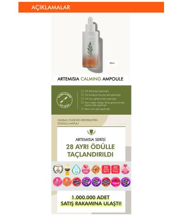 Missha Concentrated Ampoule Artemisia Calming Ampoule 50 ml Protecting the Oil-Moisture Balance of the Skin - Buy Online on GoSupps.com