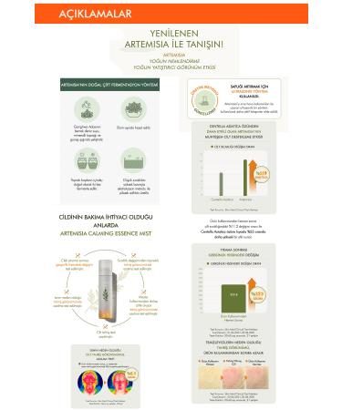 Missha Moisturizing & Tension Reducing Mist Artemisia Calming Essence Mist 120 ml - Buy Online on GoSupps.com