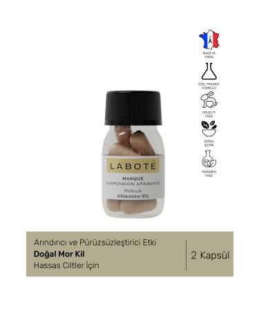 LABOTE Anti-Sensitivity Natural Clay Mask 2 CAPSULES