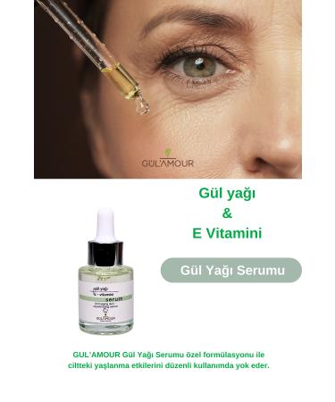 G LAMOUR Rose Oil + Vitamin E Anti-Aging Rejuvenating Skin Serum - Buy Online on GoSupps.com