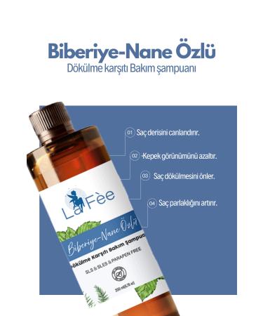 LA FEE Rosemary-Mint essence anti-hair loss care shampoo 200 ml - Buy Online on GoSupps.com