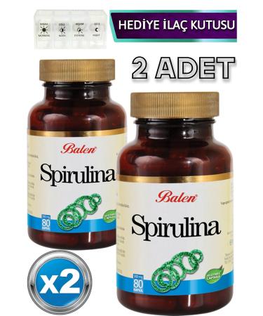Balen Spirulina 740 Mg 100 Tablets Algae Pill 2x Pieces