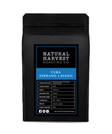 Natural Harvest Roasting Cuba Serrano Lavado Regional Coffee 1000 G.