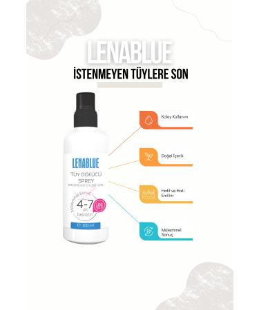 LENABLUE Hair Removal and Hair Reducing Cream for All Skin Types Depilation Spray 100 ml (UNISEX) - Buy Online on GoSupps.com