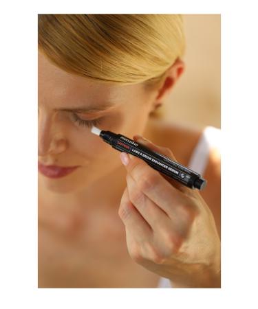 Monoibio Organic Eyebrow and Eyelash Serum - Saffron Oil Supports Eyebrow and Eyelash Formation - Vegan - Buy Online on GoSupps.com