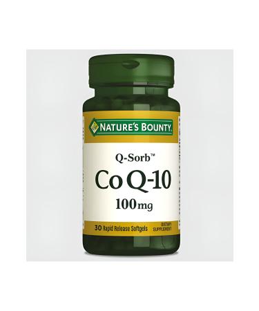 Natures Bounty Coq-10 100 Mg 30 Softgel