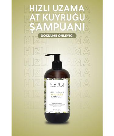 MARU Fast Growth Horsetail Shampoo for Weak and Damaged Hair 250 ml 8684382736461 - Buy Online on GoSupps.com
