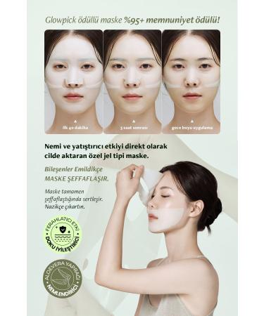 LUVUM Transparent Korean Melting Mask Cica Soothing Calming Repair Cica Gel Mask - Buy Online on GoSupps.com