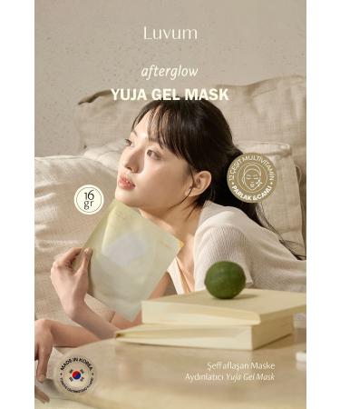 LUVUM Transparent Korean Mask Yuja Brightening Calming Repair Yuja Gel Mask - Buy Online on GoSupps.com