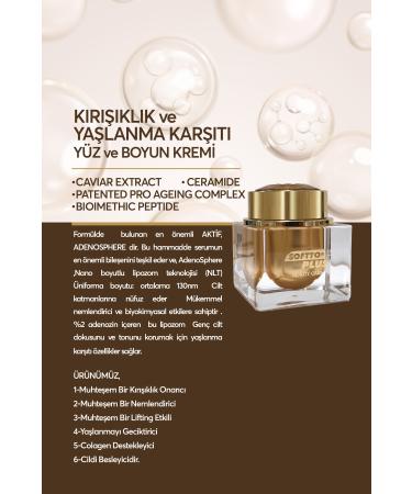 Softto Plus ANTI-WRINKLE AND ANTI-AGING FACE AND NECK CREAM 50ML - Buy Online on GoSupps.com