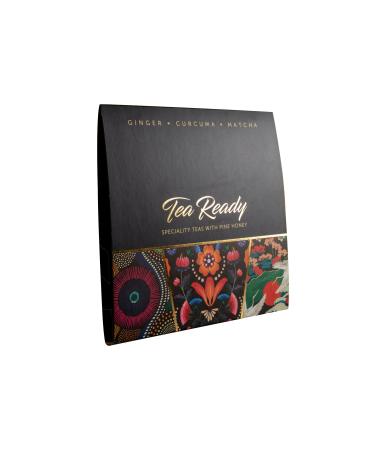 Balgo Tea Ready 3-Piece Introductory Pack: Ginger Turmeric and Matcha