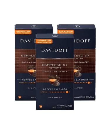 Tchibo Espresso 57 Ristretto Dark & Chocolatey Capsule Coffee x 3 Pieces - Buy Online on GoSupps.com