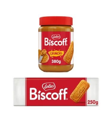 CAESAR GROUP lotus Caramelized Biscuits 250 gr Biscoff Spread Crunchy 380 gr