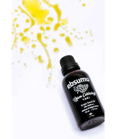 Ebsumu Grape Seed Oil 50 ML | Natural Choice for Young and Bright Skin - Buy Online on GoSupps.com