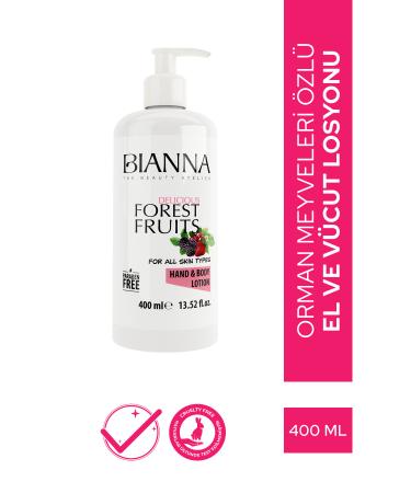 Bianna Hand and Body Lotion - Moisturizing Hand and Body Cream - 400ML