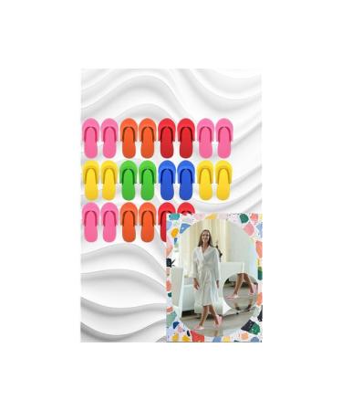 EGATOPTAN ModaCar Pedicure Slippers 11 PAIRS SPA Hotel Pool