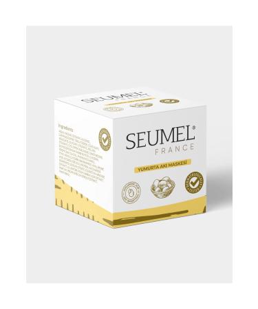 Seumel France Egg White Mask - Pore Tightening Blackhead Eliminating Egg White Face Mask