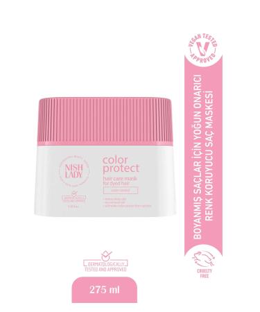 Nishlady Color Protect Hair Mask for Dyed Hair 275ml Color Protector for Dyed Hair