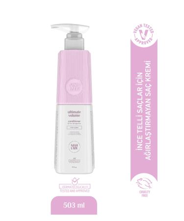 Nishlady Ultimate Volume Conditioner / Volum Conditioner for Weak and Voluminous Hair 503 ML