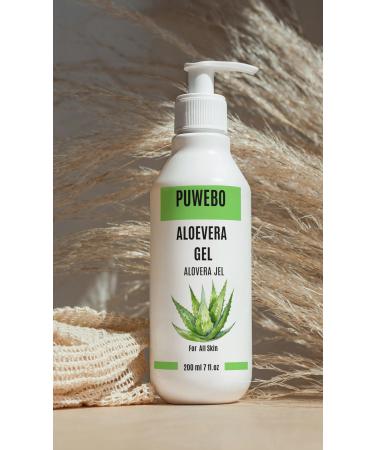 PUWEBO Aloe Vera Soothing and Moisturizing Gel 200 ml