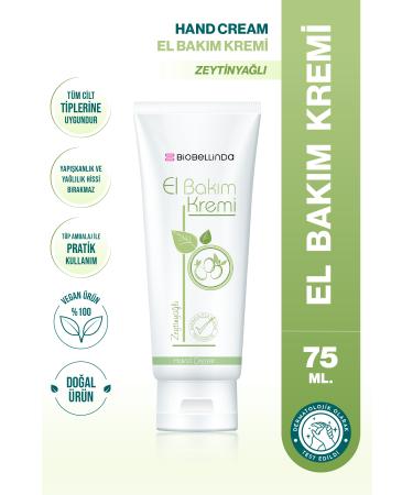 BioBellinda Hand Care Cream Olive Oil 75 Ml