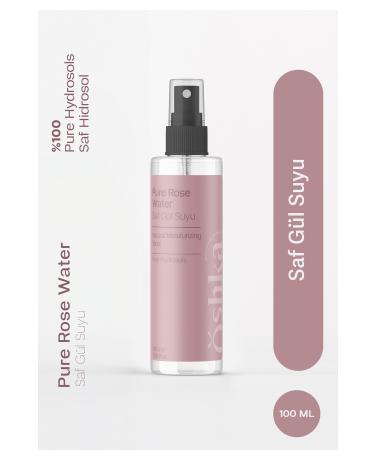 Oshka skincare cosmetics Rose Water Brightening Toner 0 Natural And Pure 100 ml (Pure Rose Water)