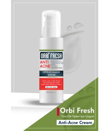 ORBIFRESH Anti-Acne And Anti-Acne Acne Blackhead Blemish Remover Face Cream 100 ML - Buy Online on GoSupps.com