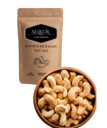 SELKUR Roasted Cashew 1kg(DOYPACK PACKAGE ROASTED AND SALTED)