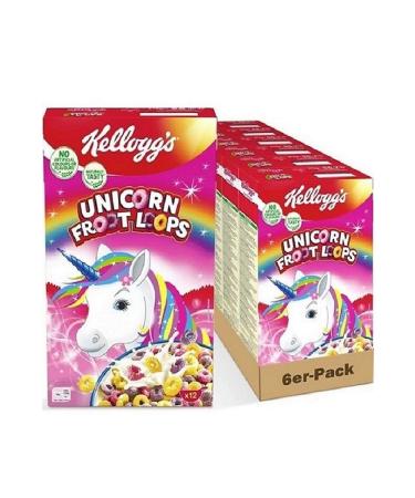 Froot Loops Breakfast Cereal 375 Gr X 1 Box of 6