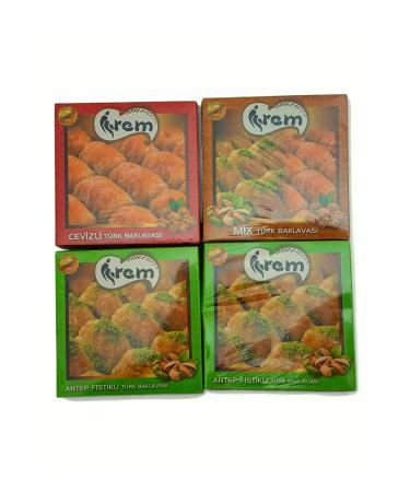 IREM 4-piece baklava set (125 GR X 4)