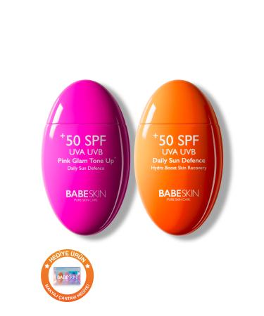 Babeskin Skin Tone Equalizer & Brightener & Anti-Wrinkle & Regenerator +50 SPF Protective Set