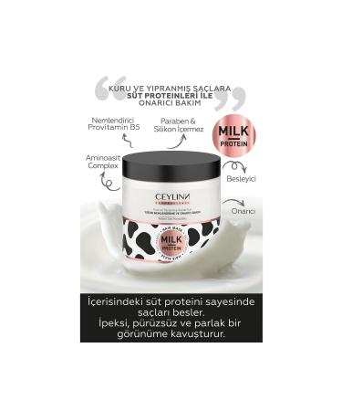 Ceylinn Milk Protein Hair Mask 500 Ml - Buy Online on GoSupps.com