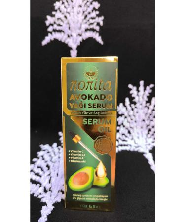 nonita Avocado Oil Serum Face and Hair Care