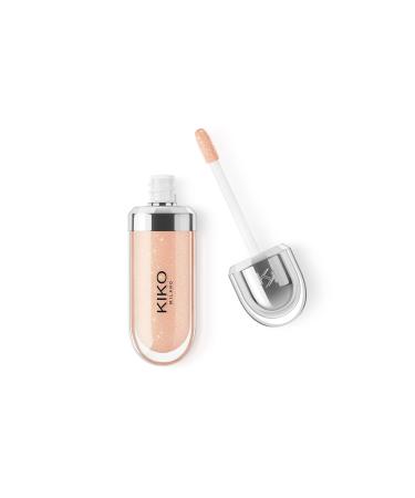KIKO 3D HYDRA LIPGLOSS - Highly Pigmented Lip Gloss with Shiny and Pearlescent Finish 6.5ml