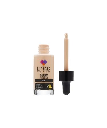 lykd Glow Perfector 4 in 1 Luminous Foundation (Base Concealer Illuminator BB Cream) 118 Fair - Buy Online on GoSupps.com