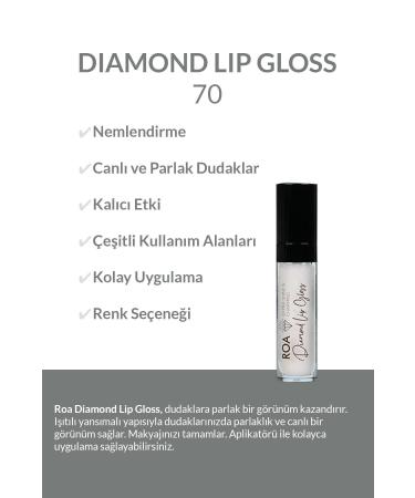 Roa Herbal Lip Gloss6 ml 70 - Buy Online on GoSupps.com