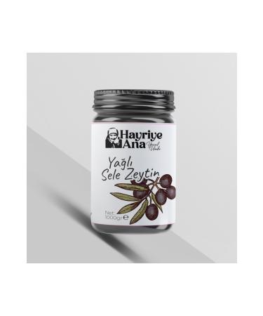 Hayriye Ana Local Products Oily Sele Olive 1000 Gr
