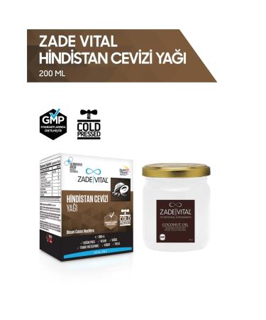 Zade Vital Coconut Oil 200 ml