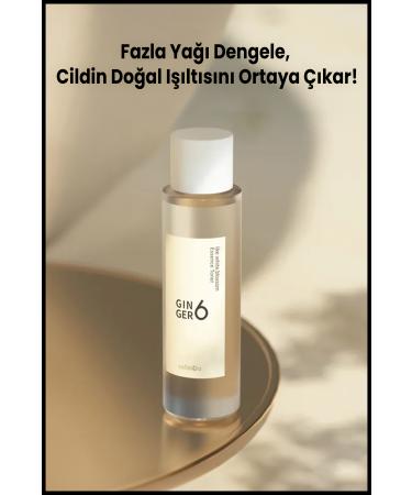 Ginger6 Toner with Ginger Water and White Pearl Flower Extract for Oily Acne and Acne Prone Skin 150 ml - Buy Online on GoSupps.com