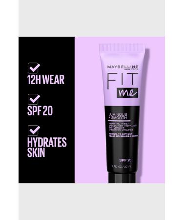 Maybelline New York Fit Me Luminous & Smooth Moisturizing Makeup Base - Buy Online on GoSupps.com