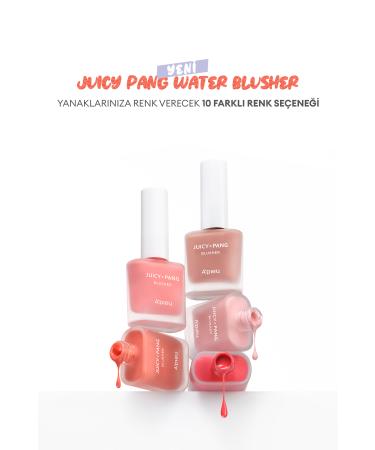 Missha Fruit Scented Moisturizing Natural Looking Liquid Blush A'pieu Juicy-pang Water Blusher (CR01) - Buy Online on GoSupps.com