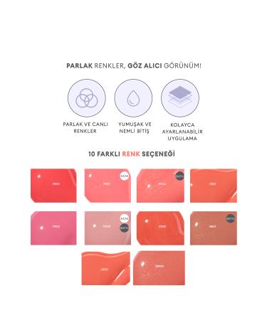 Missha Fruit Scented Moisturizing Natural Looking Liquid Blush A'pieu Juicy-pang Water Blusher (CR01) - Buy Online on GoSupps.com