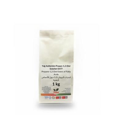 Tito Propane-1 2-Diol Esters of Fatty Acids E477 1 kg